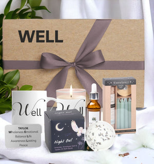 WELLNESS Personalised Self-Care Gift Box PureEssenceGreetings