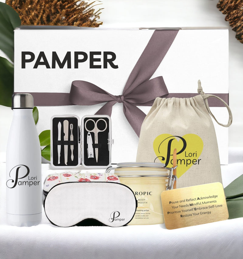 PAMPER Personalised Self-Care Gift Box PureEssenceGreetings