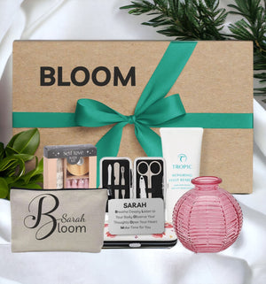 BLOOM Self-Care Personalised Gift Box PureEssenceGreetings