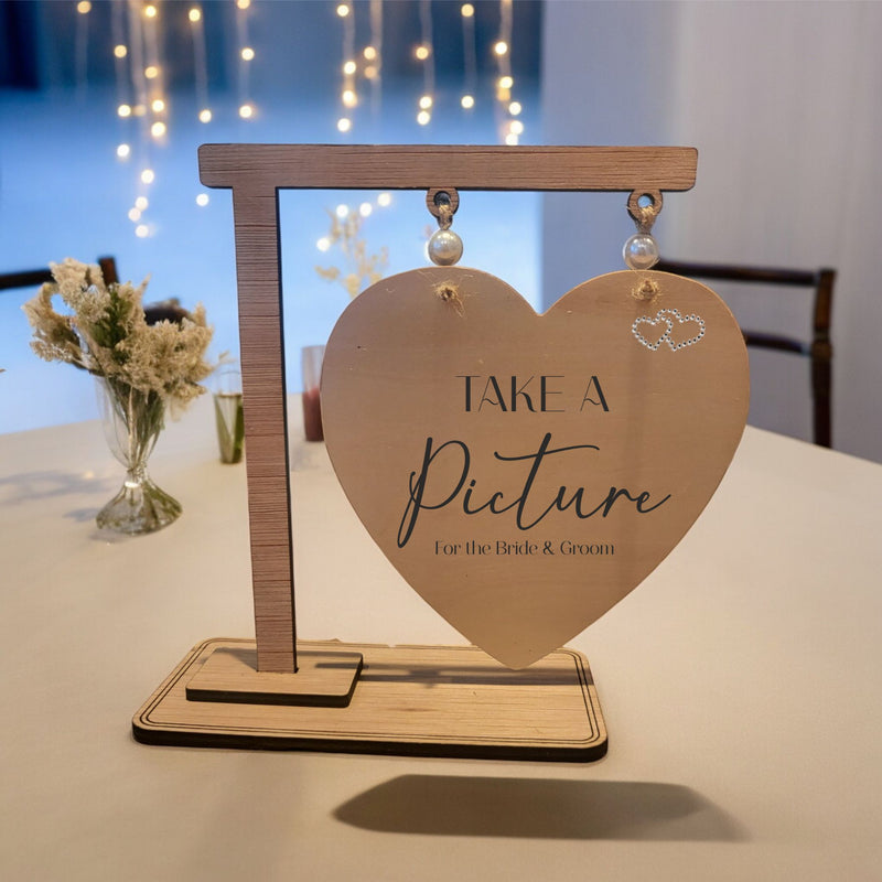 8 Piece Wood Wedding Package | Hire Service Pure Essence Greetings