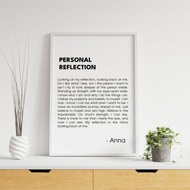 Personalised Reflection Audio Journal Set – 6-Week Guided Journey of Self-Discovery PureEssenceGreetings