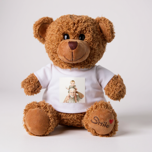 Personalised Teddy Bear T-Shirt - Own Images PureEssenceGreetings
