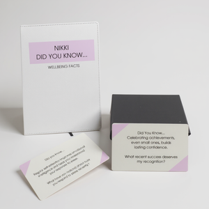 Did You Know: Wellbeing Guide Series 5 – Journal & Reflection Card Set Pure Essence Greetings