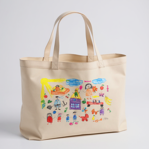 Child's Artwork Personalised Bag Pure Essence Greetings