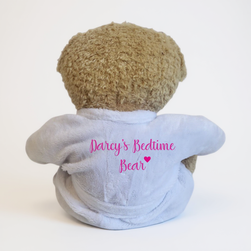Personalised Bedtime Teddy Bear PureEssenceGreetings