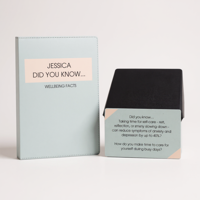 Did You Know: Wellbeing Guide Series 1 – Journal & Reflection Card Set Pure Essence Greetings