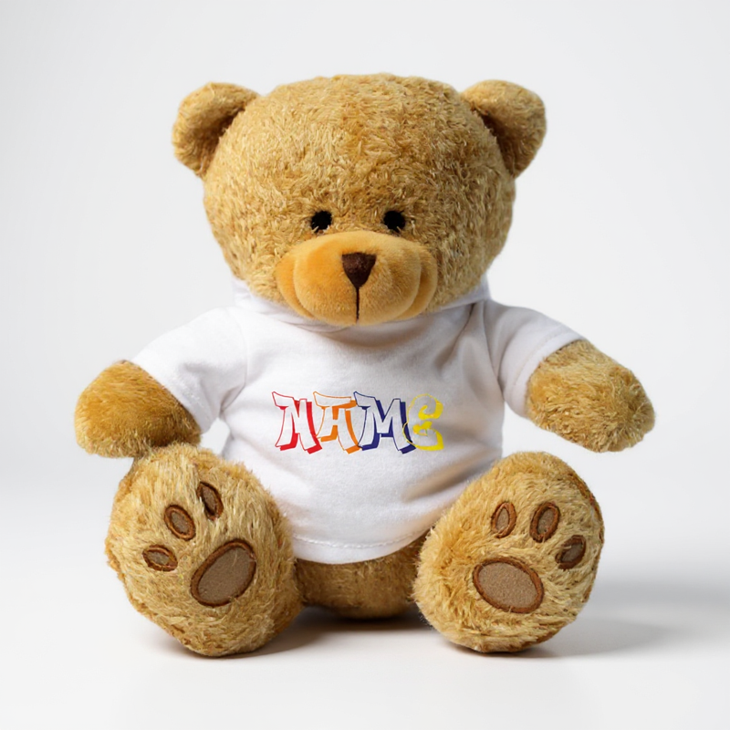 Teddy Bear with Hoodie | Own Text PureEssenceGreetings