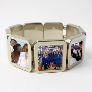 School Leavers Graduate Photo Bracelet | 9 photos Pure Essence Greetings