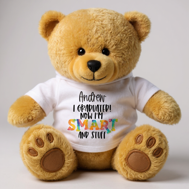 SMART Graduation Personalised Teddy PureEssenceGreetings