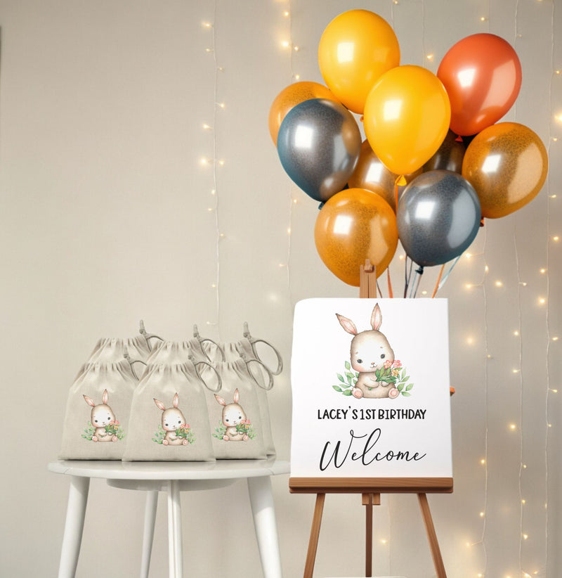 Animal Themed Party Bundle Kit | Metal Sign | Balloons | Gift Bags Pure Essence Greetings