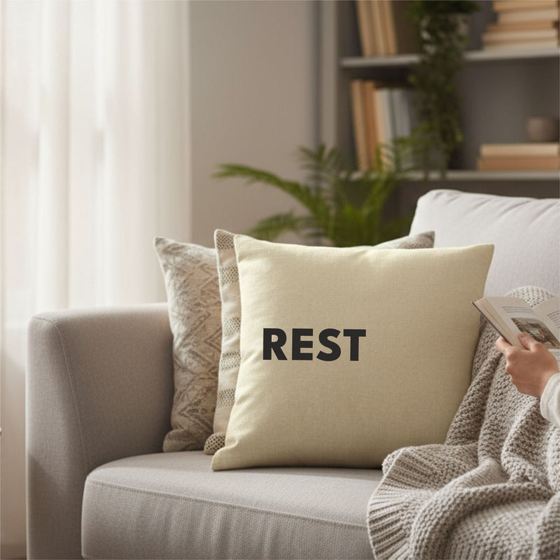 Inspiration Cushions | Balance Rest Inspired Pure Essence Greetings