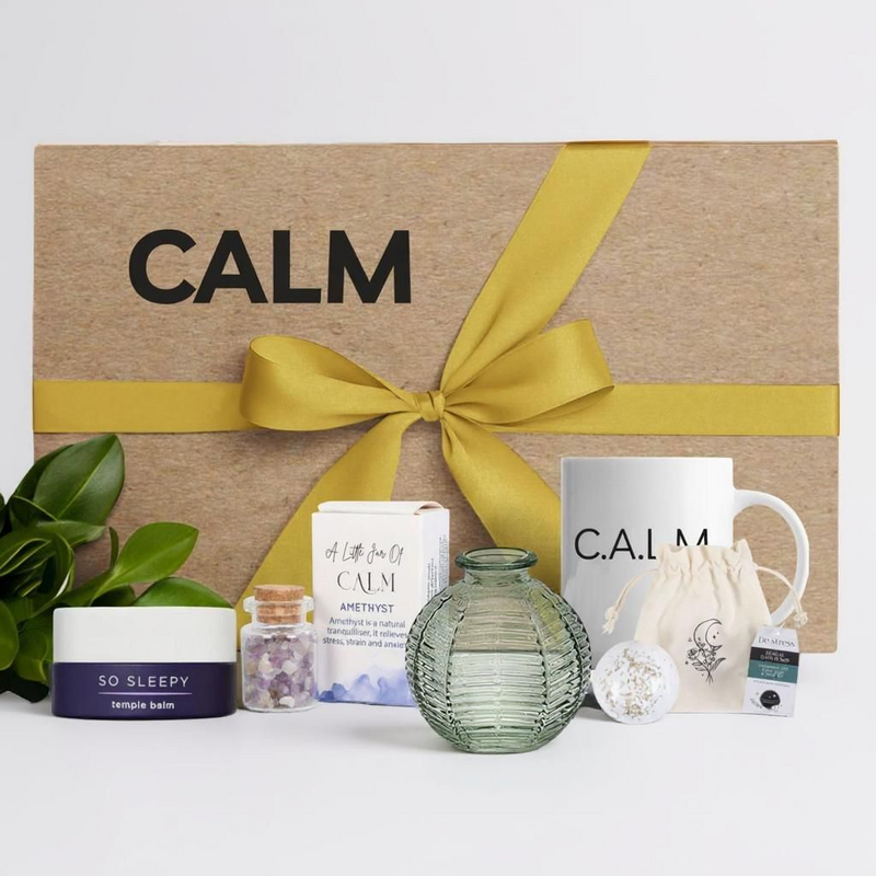 WELLBEING CALM Self-Care Personalised Gift Box PureEssenceGreetings