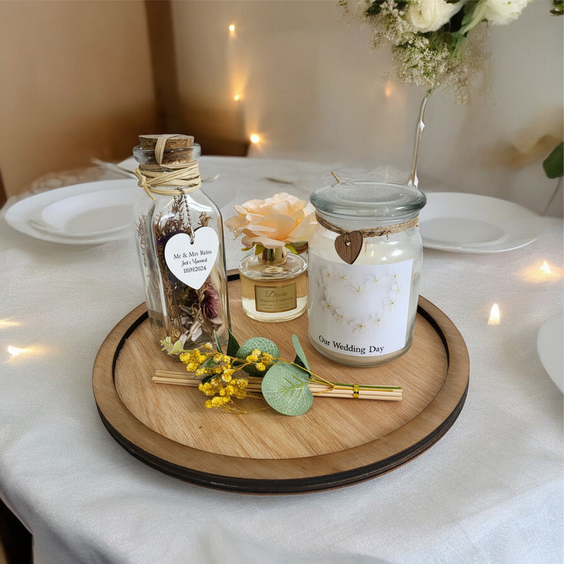 Rustic Wedding Complete Centrepiece | Design 2 Pure Essence Greetings