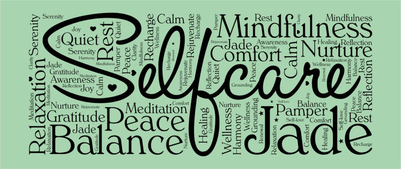 Selfcare WordArt Mugs PureEssenceGreetings