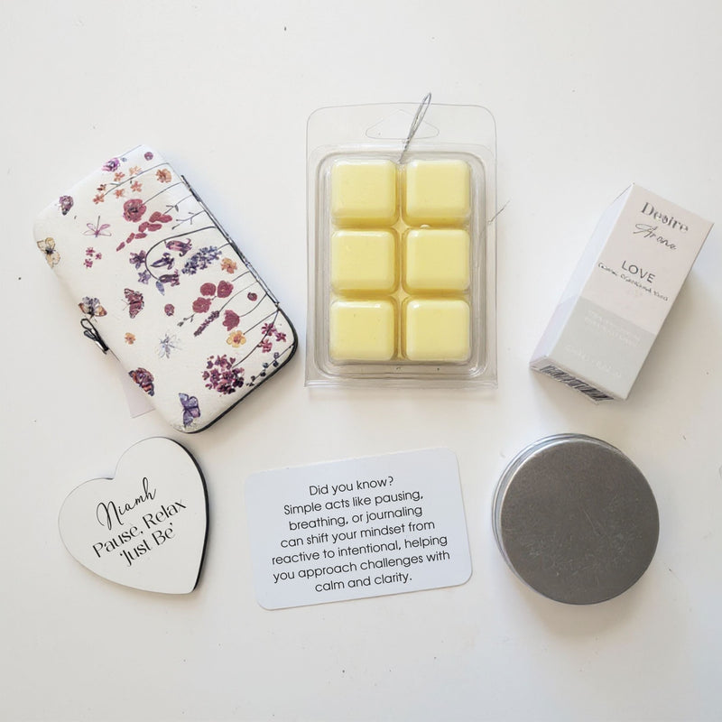 Self-Care Personalised Tin – Begin Your Wellbeing Journey PureEssenceGreetings
