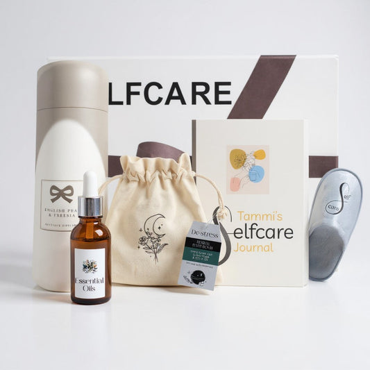 SELFCARE Wellbeing Personalised Gift Box PureEssenceGreetings