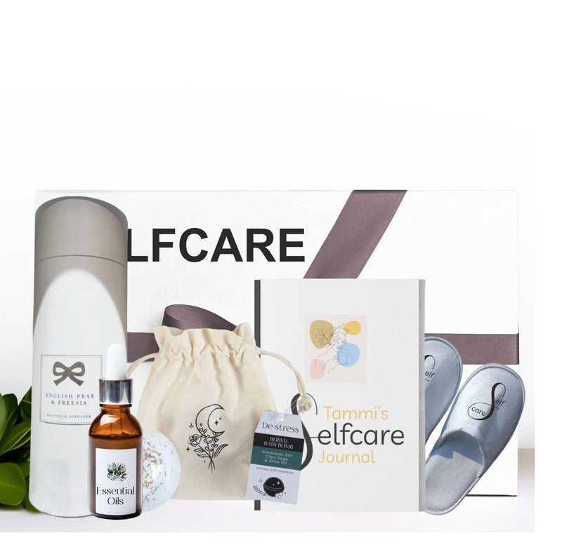 SELFCARE Wellbeing Personalised Gift Box PureEssenceGreetings