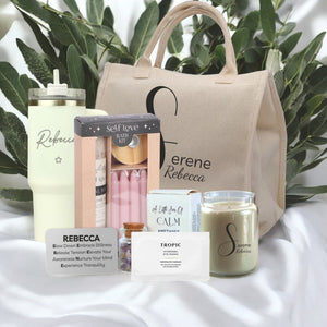 SERENE Personalised Self-Care Gift Bag PureEssenceGreetings