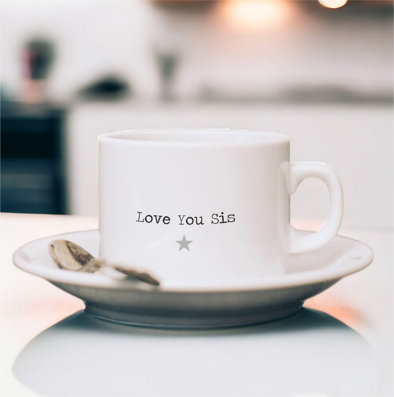 Personalised Tea Cup & Saucer Set PureEssenceGreetings