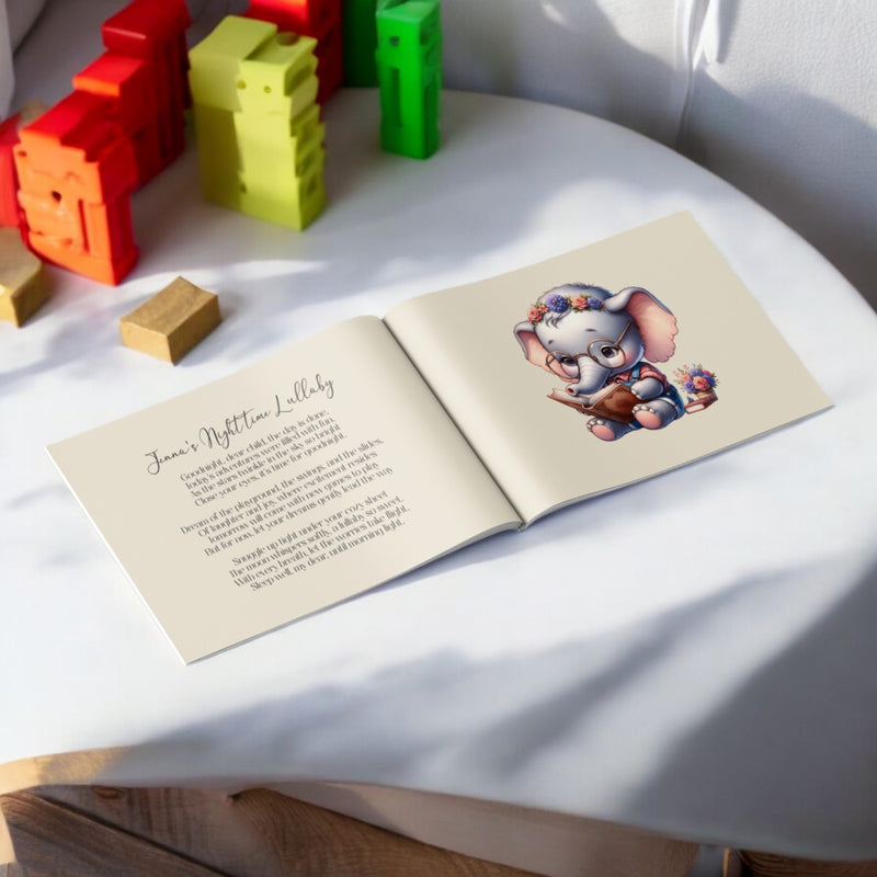 Personalised Nursery Poem Book | 7 Nights of the Week Pure Essence Greetings