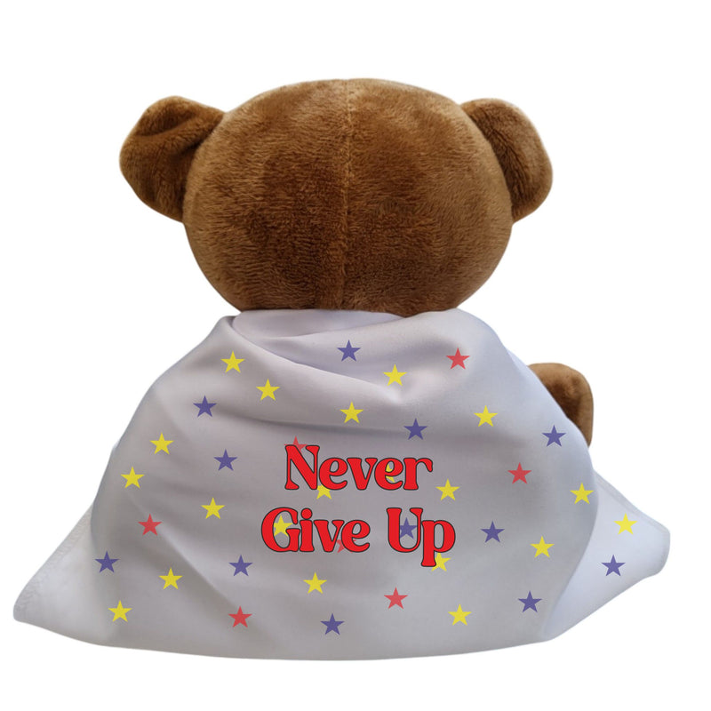 Superhero Personalised Teddy | Own Text PureEssenceGreetings