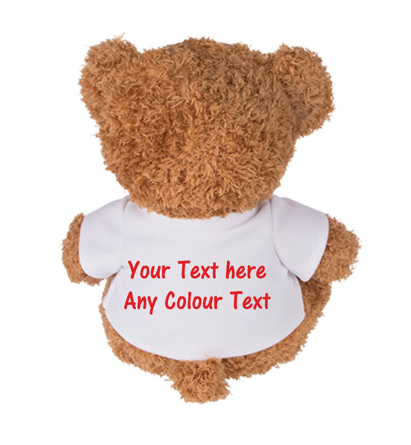 Photo Teddy T-shirt | Own Text Pure Essence Greetings