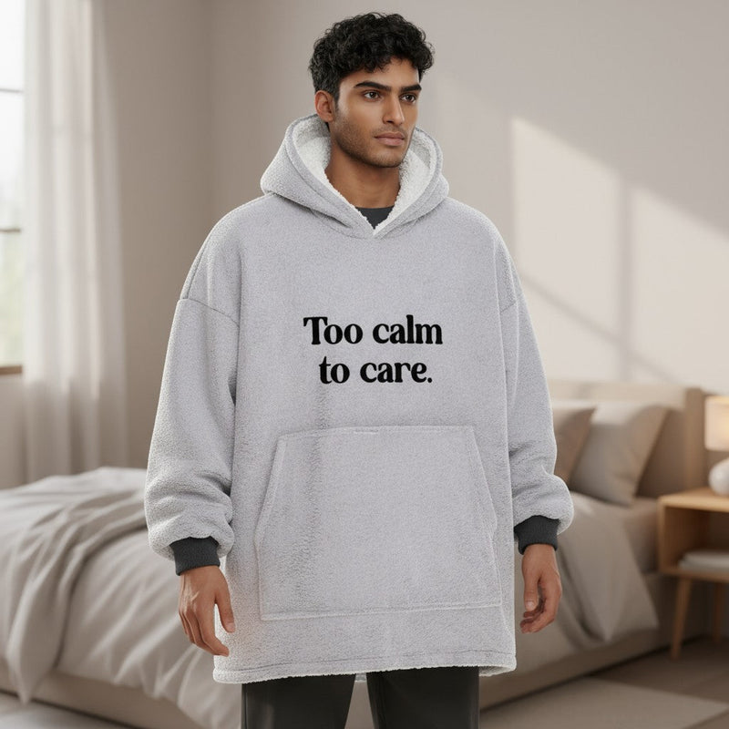 Oversized Wellbeing Hoodie – Winter Comfort Collection Pure Essence Greetings