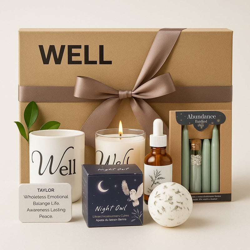 WELLNESS Personalised Self-Care Wellbeing Gift Box PureEssenceGreetings