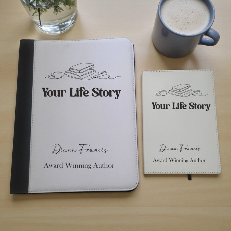 Your Life Story | Personalised Guided Journal Set for Wellbeing Pure Essence Greetings