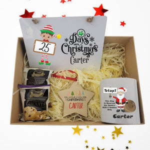Countdown to Christmas Personalised Gift Box PureEssenceGreetings