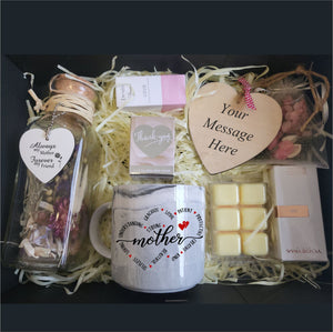 Scented Mum Personalised Hamper Basket |  Gift Hamper for Her PureEssenceGreetings