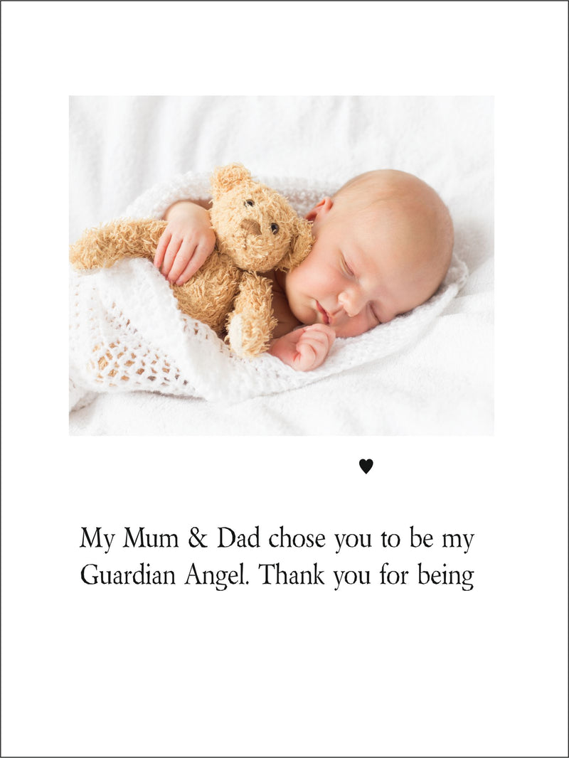 Godparent Personalised Framed Photo and Poem Print | Godmother | Godfather PureEssenceGreetings