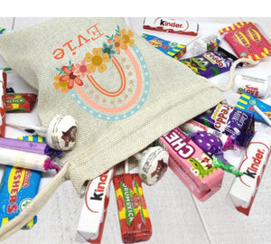 Sweets Filled Personalised Sack PureEssenceGreetings