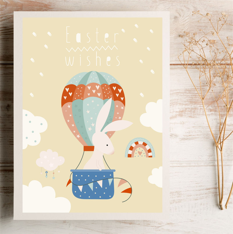 Easter Wishes Personalised Card | E5 PureEssenceGreetings