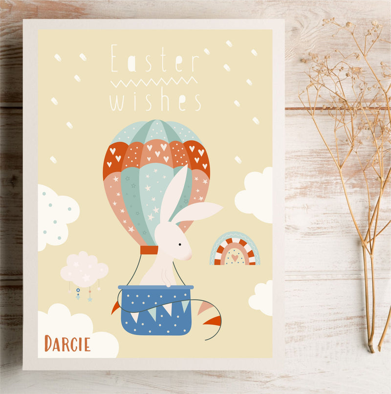 Easter Wishes Personalised Card | E5 PureEssenceGreetings