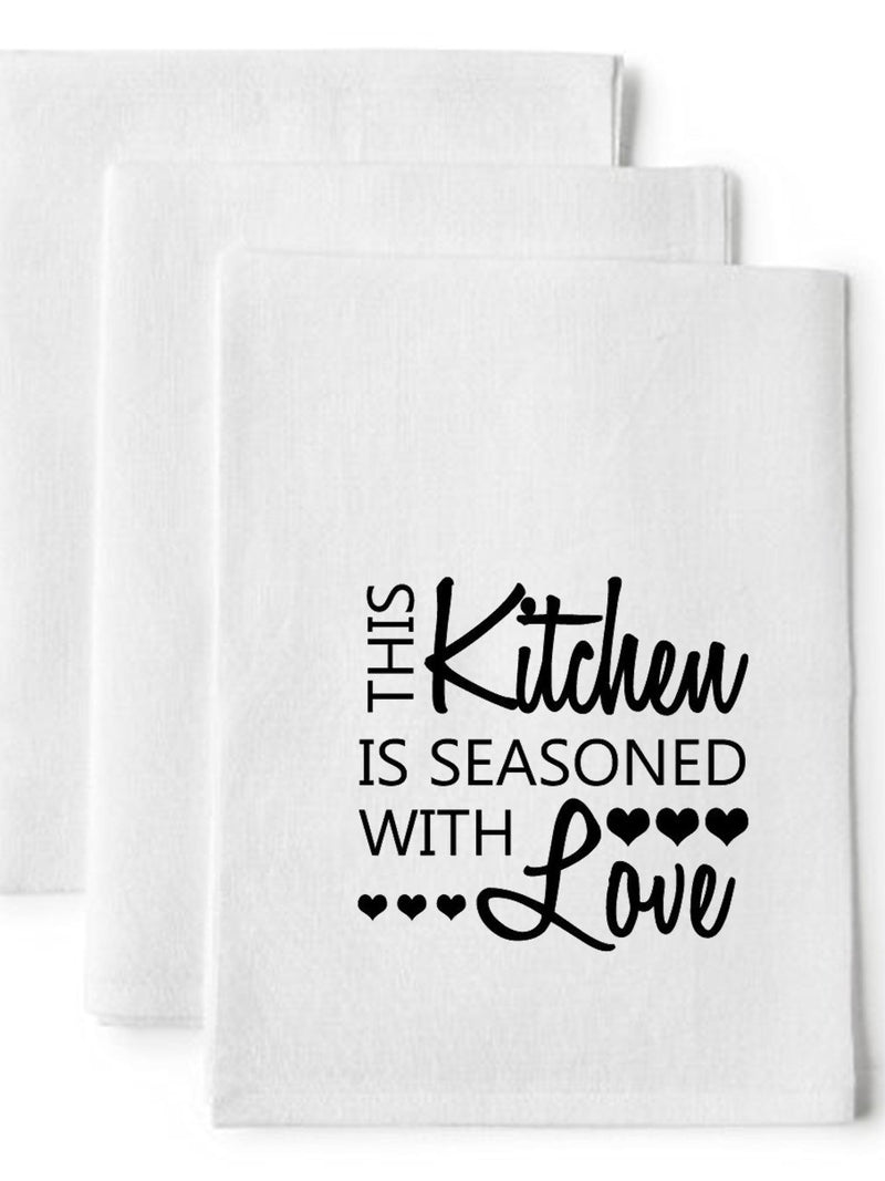 Kitchen of Love Personalised Tea Towel PureEssenceGreetings
