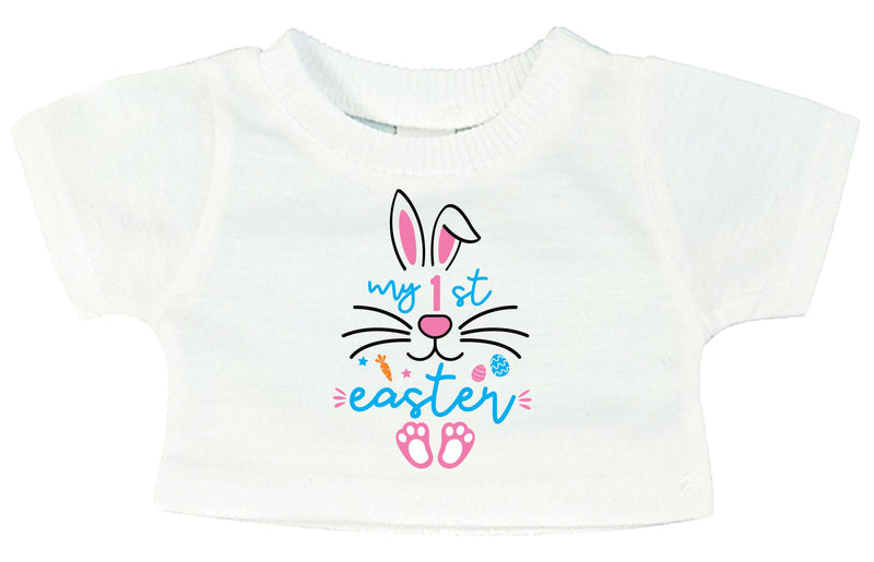 My First Easter Personalised Teddy Bear T-Shirt | Pink PureEssenceGreetings