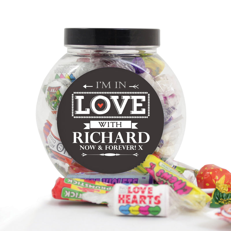 Personalised I'm In Love With Sweets PureEssenceGreetings