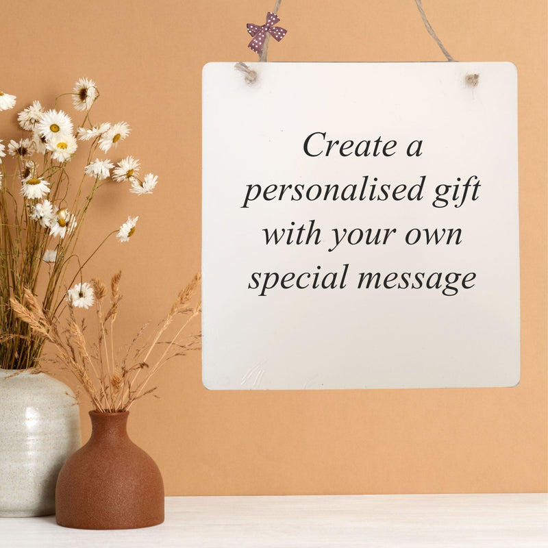 Create Your Own Personalised Plaque. PureEssenceGreetings 