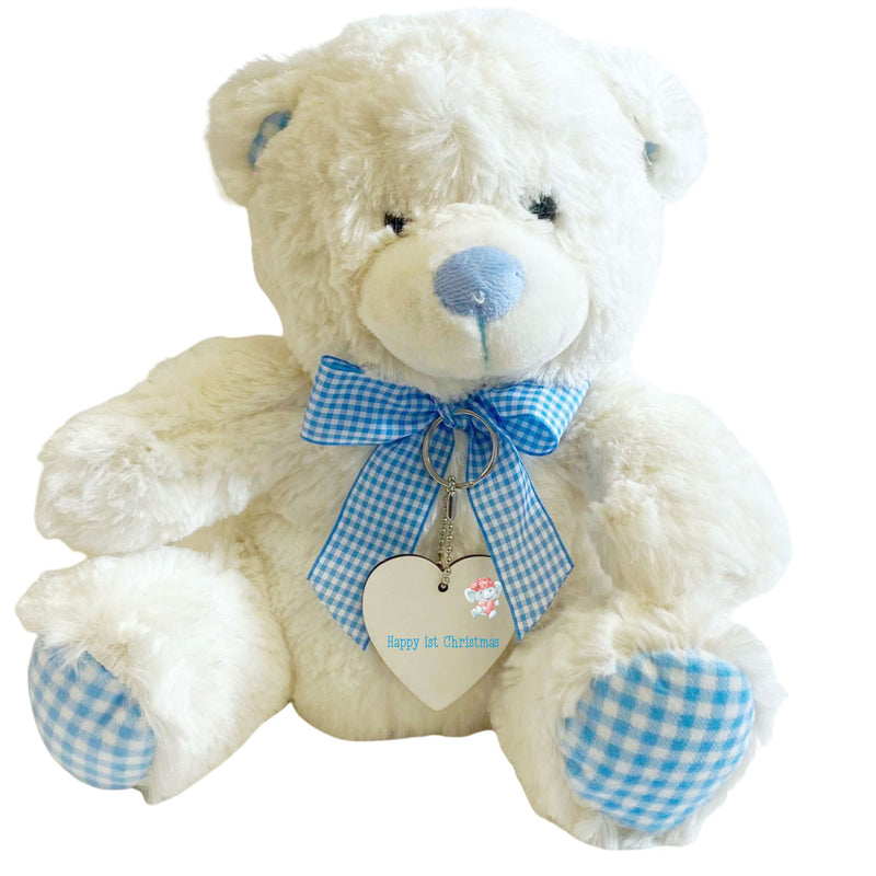 Personalised Christmas Teddy Bear | PureEssenceGreetings