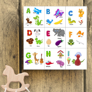 Alphabet Personalised Board Game PureEssenceGreetings