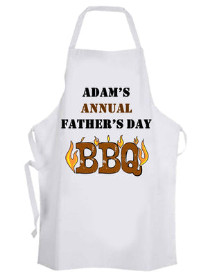 Personalised Father's Day Apron - PureEssenceGreetings 