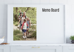 Personalised Framed Photo Memo Notice Wipe Board | A3 PureEssenceGreetings