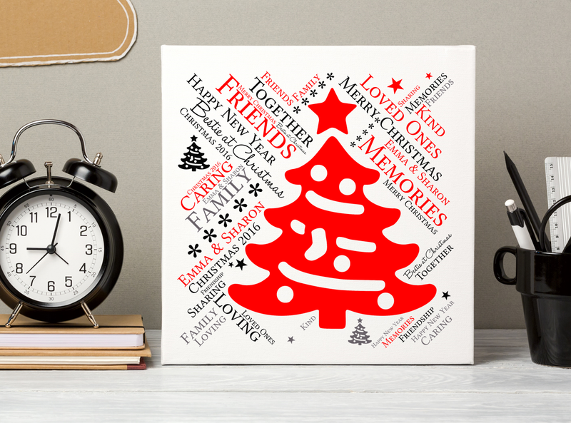 Friendship Personalised Christmas Card - PureEssenceGreetings 