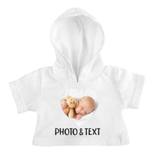 Personalised Hoodie Teddy Tshirt | Own Photo and Own Text PureEssenceGreetings
