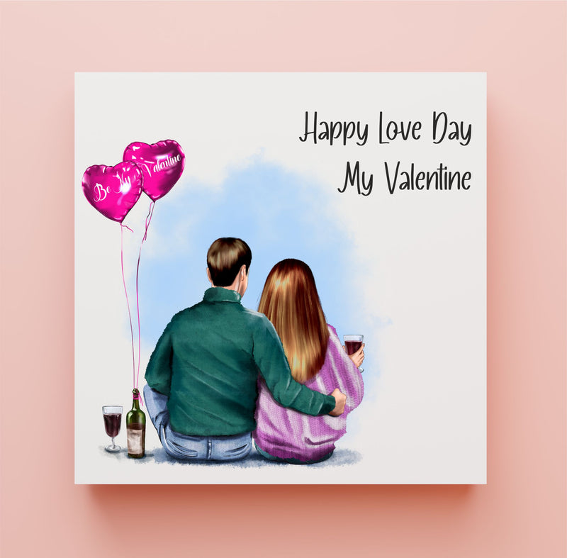Happy Love Day Valentine Card PureEssenceGreetings