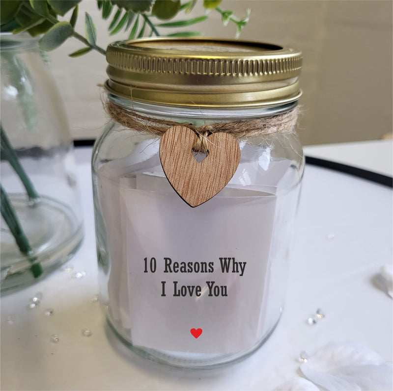 10 Reasons Why I Love You |  Personalised Love Notes PureEssenceGreetings