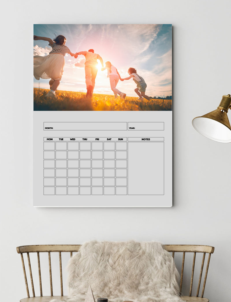 Personalised Photo Monthly Planner Wipe Board | A3 PureEssenceGreetings