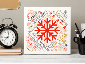 Nan Personalised Christmas Card - PureEssenceGreetings 