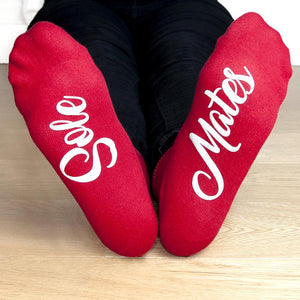 Sole Mates Personalised Socks | For Him | For Her - PureEssenceGreetings 